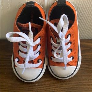 Orange Converse